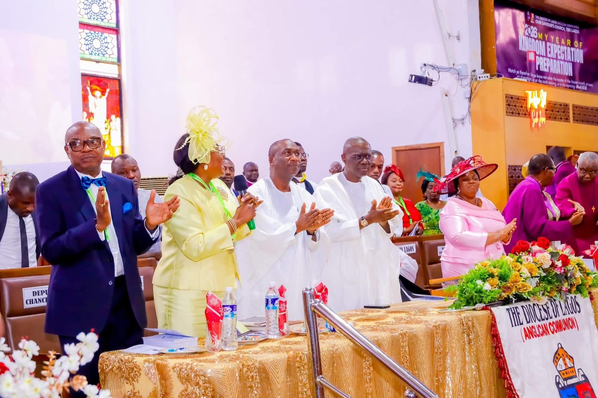 Attending the 36th Annual Synod of the Diocese of Lagos