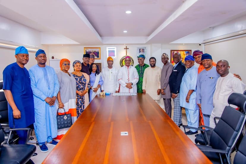 Building Peace and Unity: Courtesy Visit to the Catholic Archbishop of Lagos